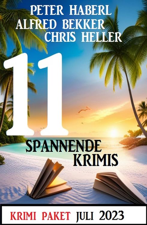 Produktbild: 11 Spannende Krimis August 2023: Krimi Paket