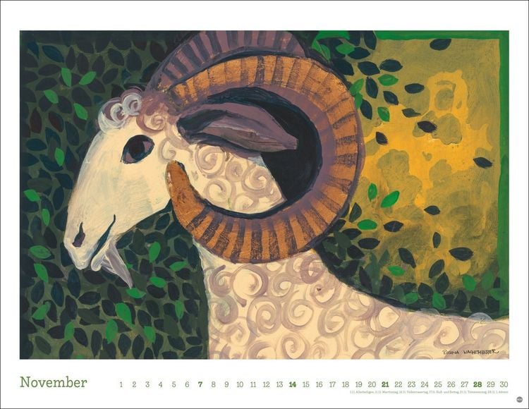 Produktbild: Rosina Wachtmeister Posterkalender 2027