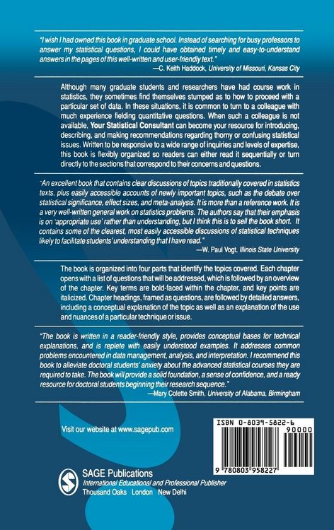 Produktbild: Your Statistical Consultant