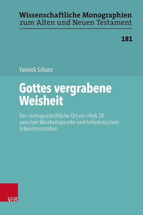 Produktbild: Gottes vergrabene Weisheit