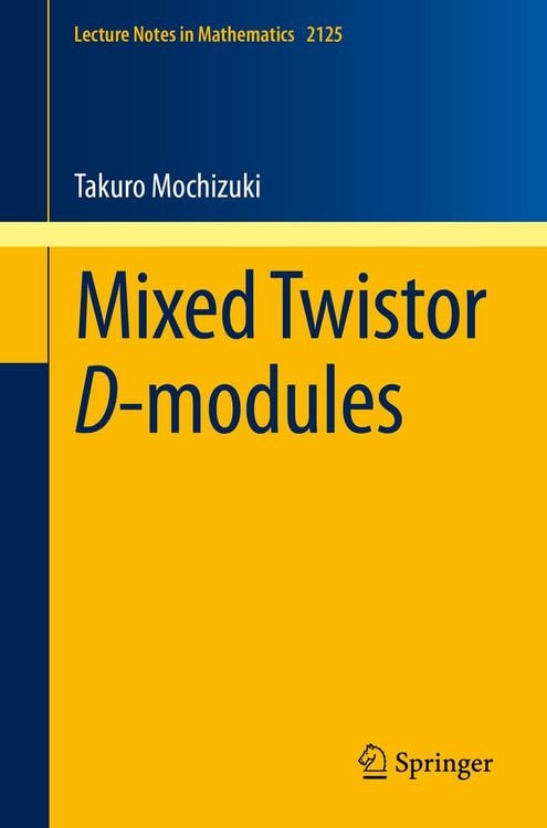 Produktbild: Mixed Twistor D-modules