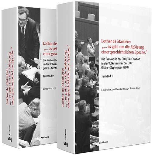 Produktbild: Lothar de Maizi&egrave;re: &bdquo;&hellip;es geht um die Abl&ouml;sung einer geschichtlichen Epoche.&ldquo;