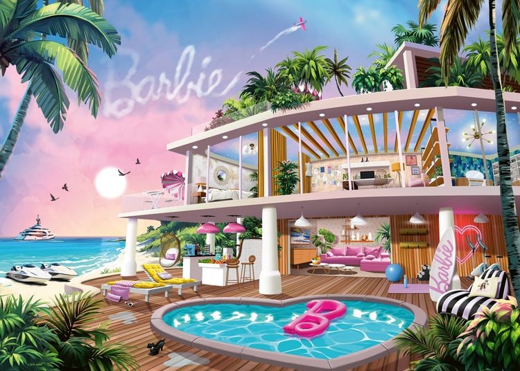 Produktbild: Erwachsenenpuzzle 1000 Teile - Barbie - Meet Me In Malibu