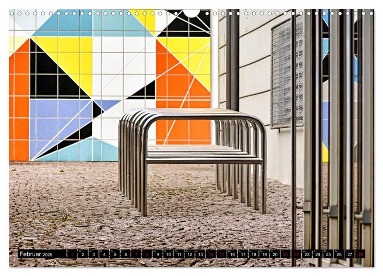 Produktbild: D&uuml;sseldorf - 300mm Perspektiven (Wandkalender 2026 DIN A3 quer), CALVENDO Monatskalender