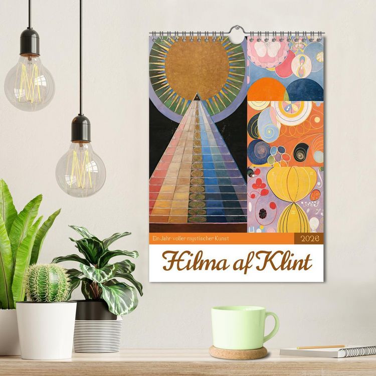 Produktbild: Hilma af Klint - Ein Jahr voller mystischer Kunst (Wandkalender 2026 DIN A4 hoch), CALVENDO Monatskalender