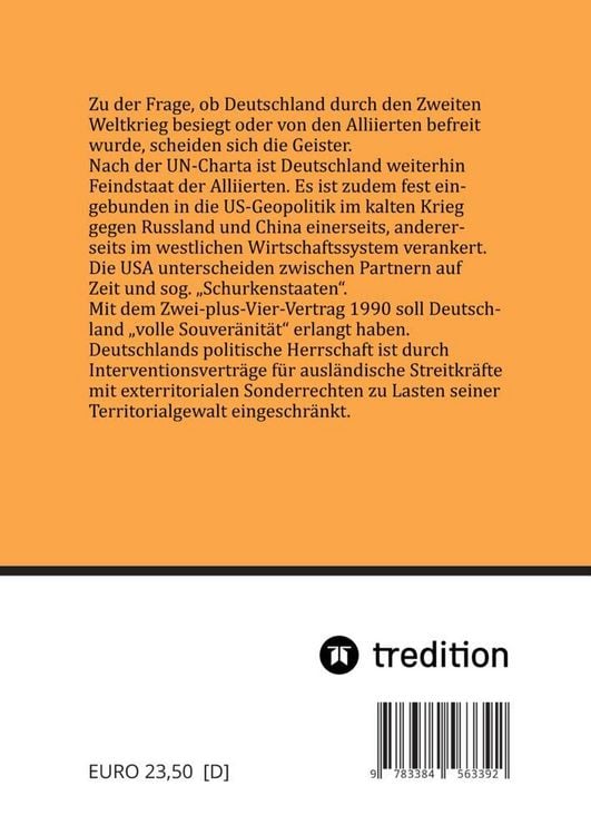Produktbild: Politische Herrschaft &uuml;ber Deutschland