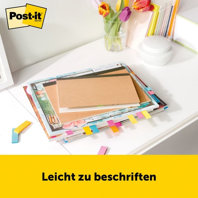 Produktbild: Post-it Notes Markers 15x50mm 5x100 Blatt