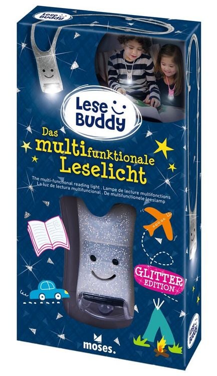 Produktbild: Lese Buddy - Das multifunktionale Leselicht Glitzer