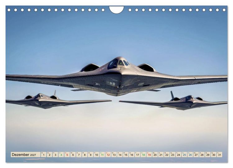 Produktbild: B2 Spirit - Bomber (Wandkalender 2027 DIN A4 quer), CALVENDO Monatskalender