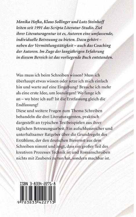 Produktbild: Romanwerkstatt