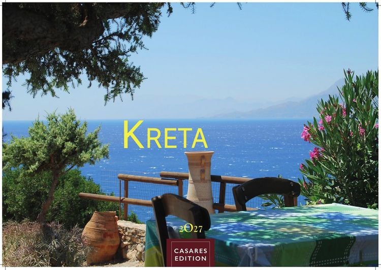 Produktbild: Kreta Kalender 2027 &ndash; Wandkalender | Fotokalender Griechenland 35x50cm &ndash; . mit 12 atemberaubenden Fotos von Kreta.