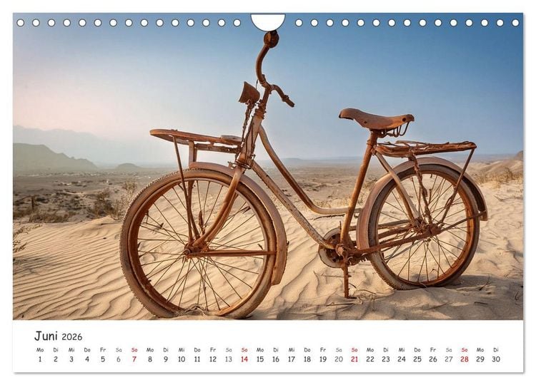 Produktbild: KI - Lost Places aus dem Rechner (Wandkalender 2026 DIN A4 quer), CALVENDO Monatskalender