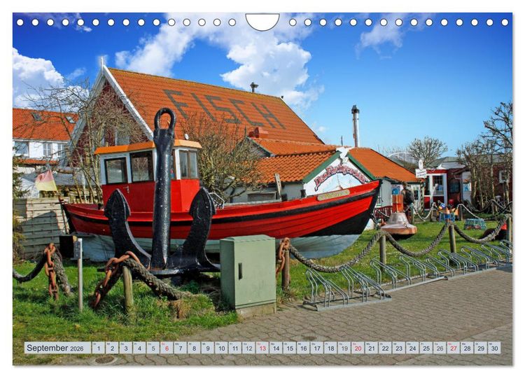 Produktbild: Langeoog - Natur Pur (Wandkalender 2026 DIN A4 quer), CALVENDO Monatskalender