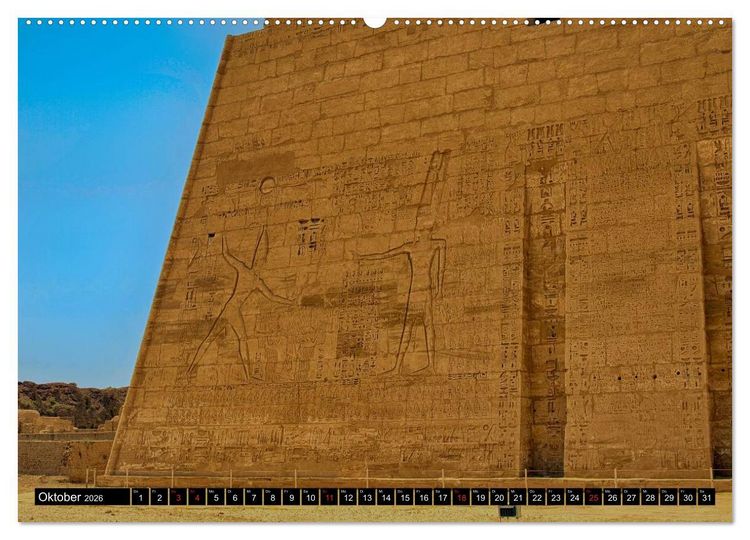 Produktbild: Zwischen Luxor und Qena - antikes &Auml;gypten am Nil (Wandkalender 2026 DIN A2 quer), CALVENDO Monatskalender