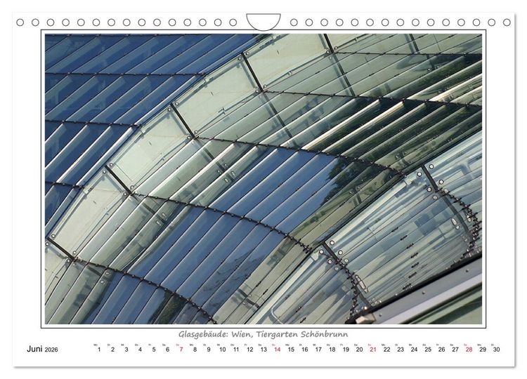 Produktbild: Details zeitgen&ouml;ssischer Architektur (Wandkalender 2026 DIN A4 quer), CALVENDO Monatskalender