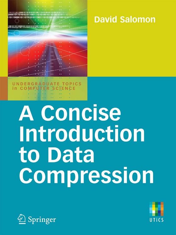 Produktbild: A Concise Introduction to Data Compression