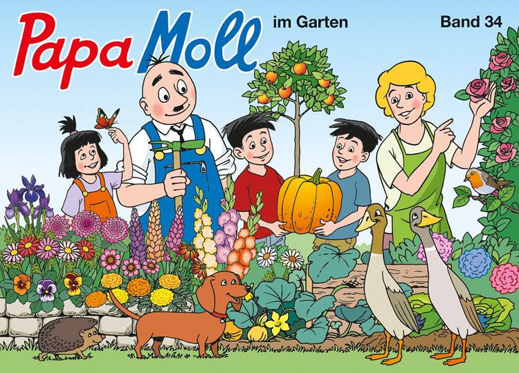 Produktbild: Papa Moll im Garten