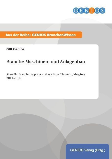 Produktbild: Branche Maschinen- und Anlagenbau
