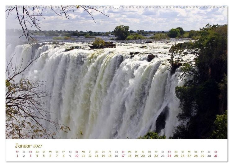 Produktbild: VICTORIAF&Auml;LLE Wunder der Natur (hochwertiger Premium Wandkalender 2027 DIN A2 quer), Kunstdruck in Hochglanz