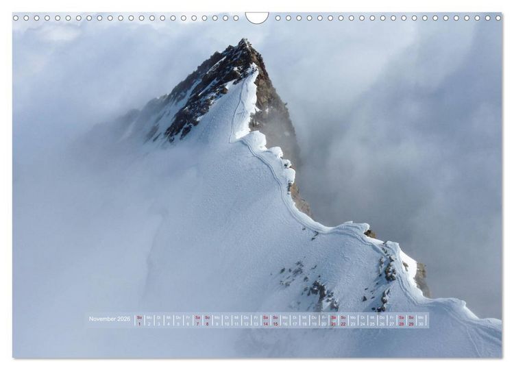 Produktbild: H&ouml;hepunkte unserer Alpen - Bergweh &reg; (Wandkalender 2026 DIN A3 quer), CALVENDO Monatskalender