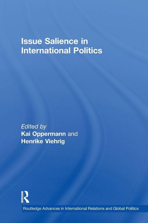 Produktbild: Issue Salience in International Politics
