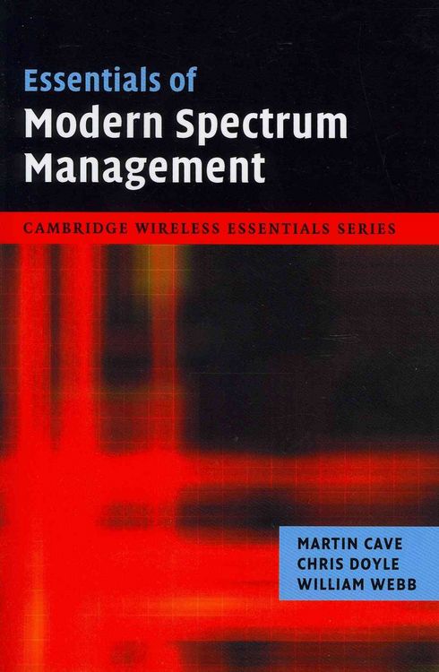 Produktbild: Essentials of Modern Spectrum Management