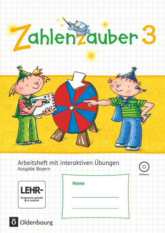 Produktbild: Zahlenzauber - Mathematik f&uuml;r Grundschulen - Ausgabe Bayern 2014 - 3. Jahrgangsstufe