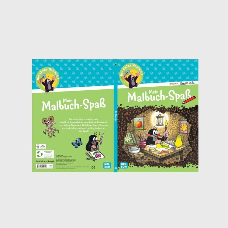 Produktbild: Der kleine Maulwurf: Mein Malbuch-Spa&szlig;