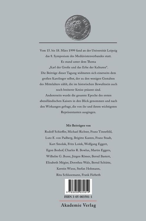 Produktbild: Karl der Gro&szlig;e und das Erbe der Kulturen