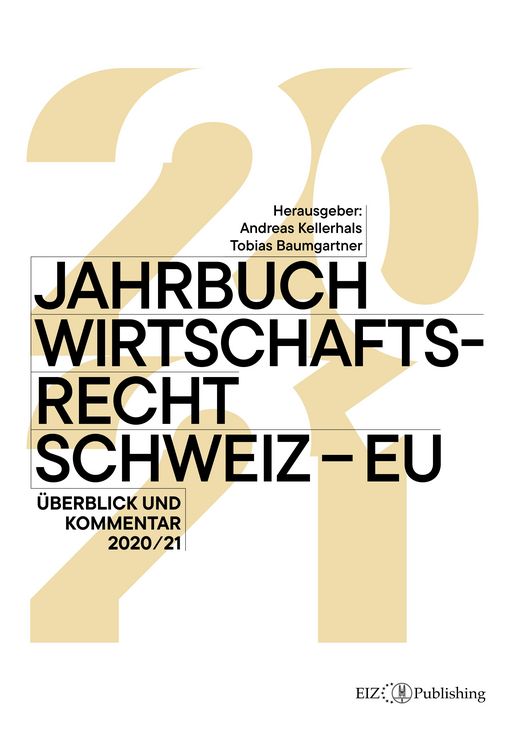 Produktbild: Jahrbuch Wirtschaftsrecht Schweiz - EU