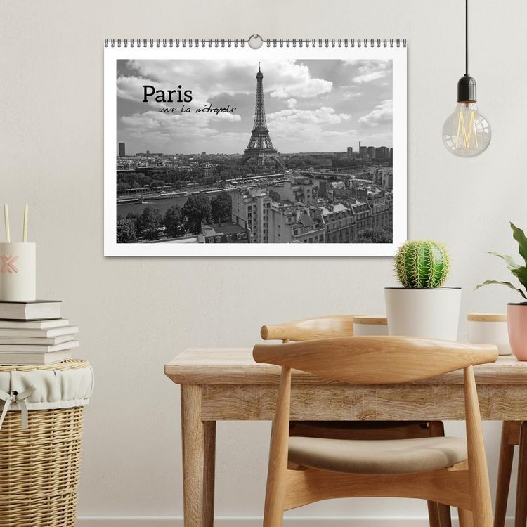 Produktbild: Paris vive la m&eacute;tropole (Wandkalender 2026 DIN A3 quer), CALVENDO Monatskalender