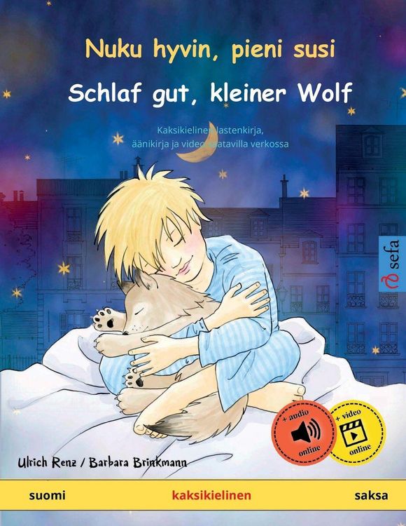 Produktbild: Nuku hyvin, pieni susi - Schlaf gut, kleiner Wolf (suomi - saksa)