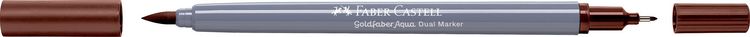 Produktbild: Faber-Castell Tuschestift Dual Marker burnt siena
