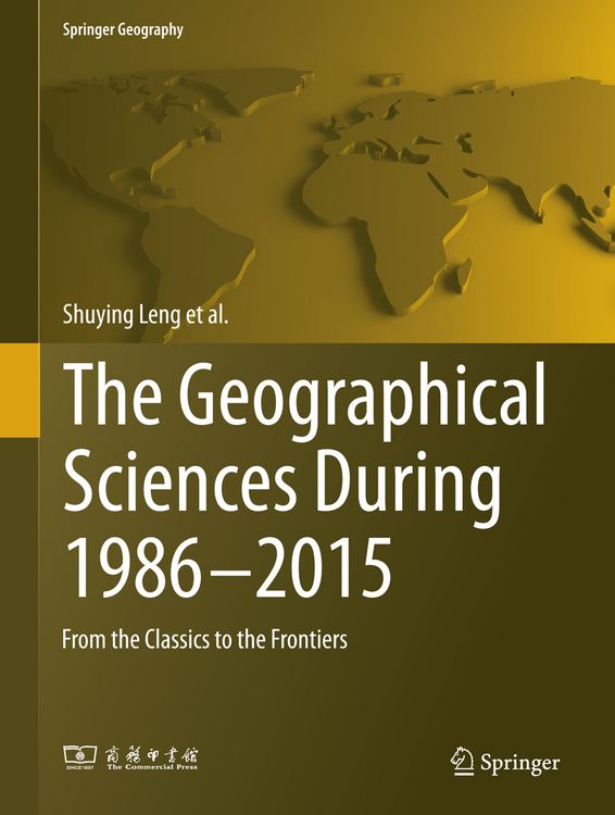 Produktbild: The Geographical Sciences During 1986&mdash;2015