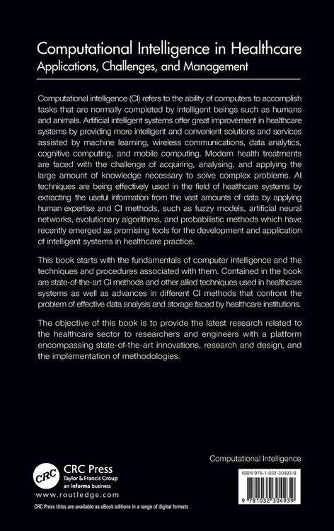 Produktbild: Computational Intelligence in Healthcare