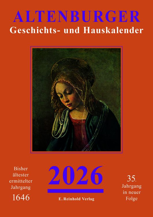 Produktbild: Altenburger Geschichts- und Hauskalender 2026