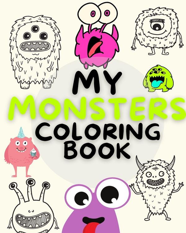 Produktbild: My MONSTERS Coloring Book