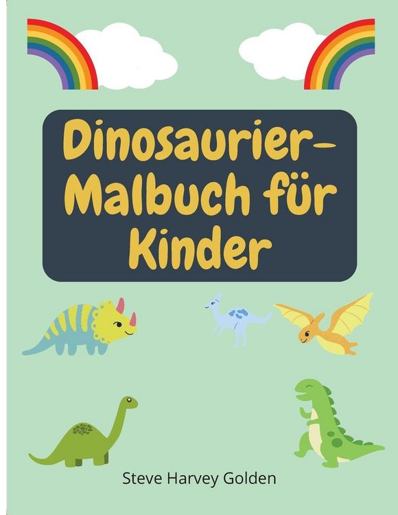 Produktbild: Dinosaurier-Malbuch f&uuml;r Kinder