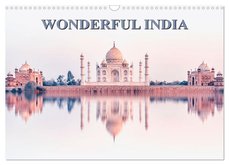 Produktbild: Wonderful India (Wall Calendar 2026 DIN A3 landscape), CALVENDO 12 Month Wall Calendar