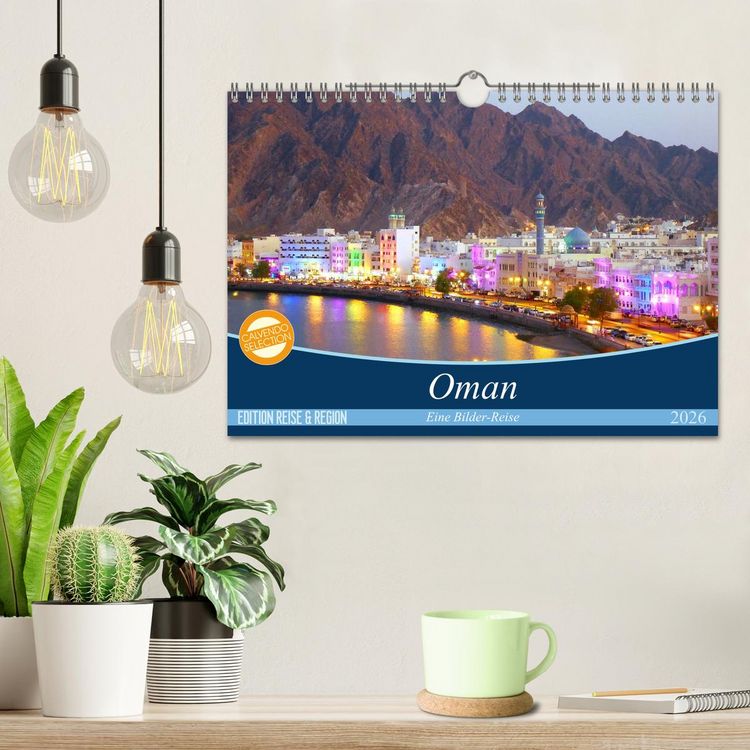 Produktbild: Oman - Eine Bilder-Reise (Wandkalender 2026 DIN A4 quer), CALVENDO Monatskalender
