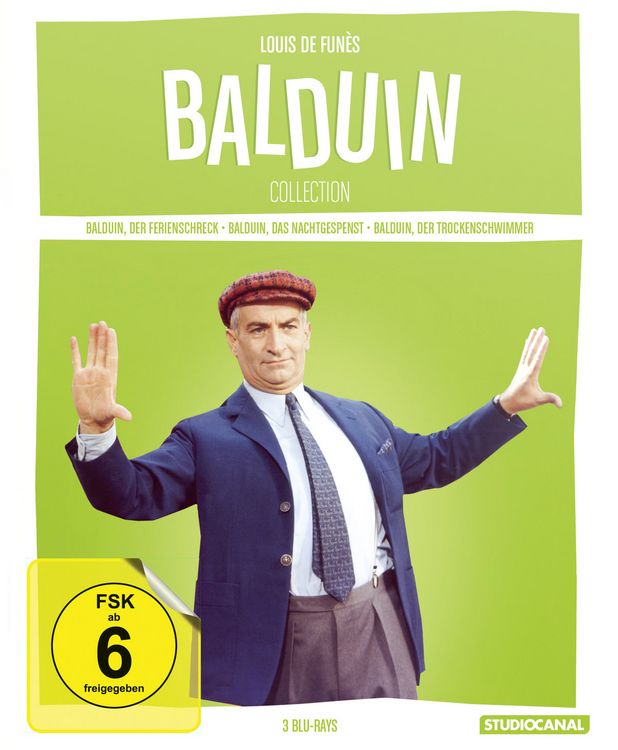 Produktbild: Louis de Funes - Baldiun Collection [3 BRs]