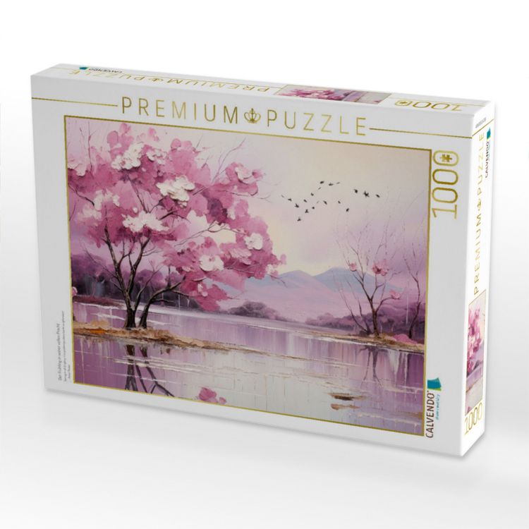 Produktbild: CALVENDO Puzzle Der Fr&uuml;hling in seiner vollen Pracht | 1000 Teile Lege-Gr&ouml;&szlig;e 64x48cm Foto-Puzzle f&uuml;r gl&uuml;ckliche Stunden