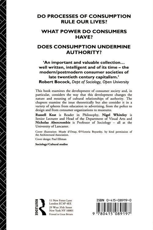Produktbild: The Authority of the Consumer