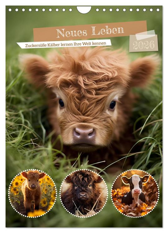 Produktbild: Neues Leben (Wandkalender 2026 DIN A4 hoch), CALVENDO Monatskalender