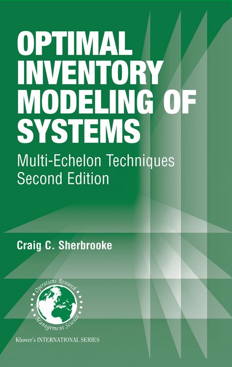 Produktbild: Optimal Inventory Modeling of Systems