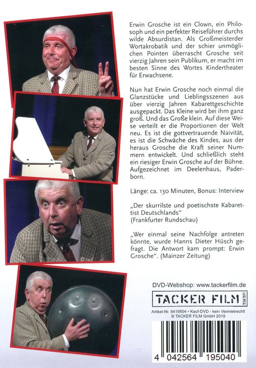 Produktbild: Erwin Grosche: Warmduscherreport Vol. 3