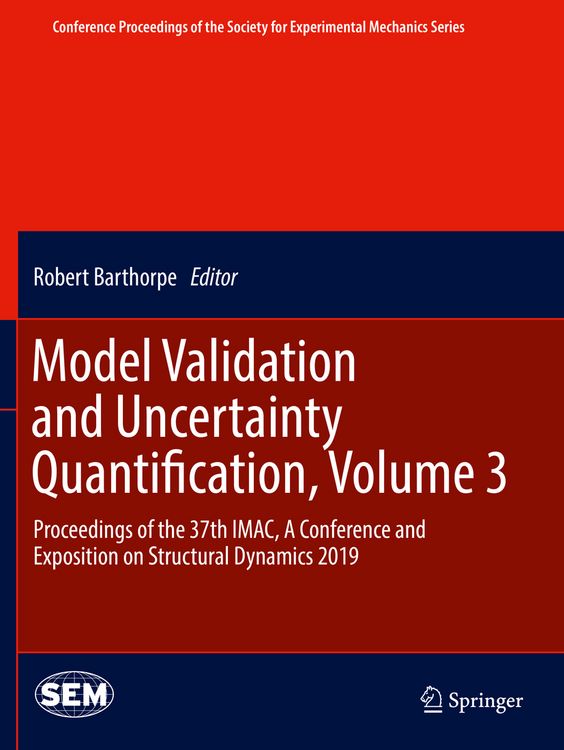 Produktbild: Model Validation and Uncertainty Quantification, Volume 3