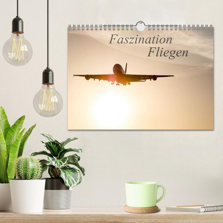 Produktbild: Faszination Fliegen (Wandkalender 2026 DIN A4 quer), CALVENDO Monatskalender