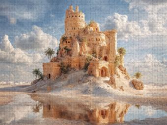 Produktbild: CALVENDO Puzzle M&auml;rchenhafte Schl&ouml;sser | 1000 Teile Lege-Gr&ouml;&szlig;e 64x48cm Foto-Puzzle f&uuml;r gl&uuml;ckliche Stunden