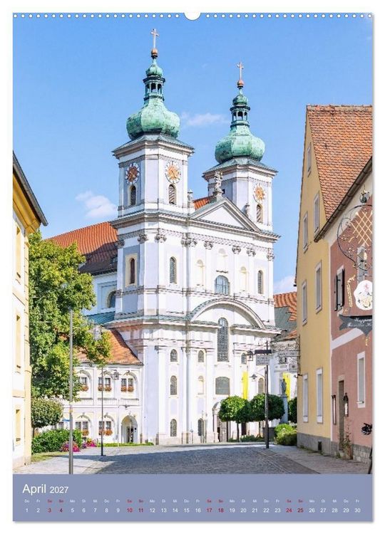Produktbild: Zeitlose Oberpfalz Impressionen. Sehensw&uuml;rdigkeiten voller Vielfalt (hochwertiger Premium Wandkalender 2027 DIN A2 hoch), Kunstdruck in Hochglanz